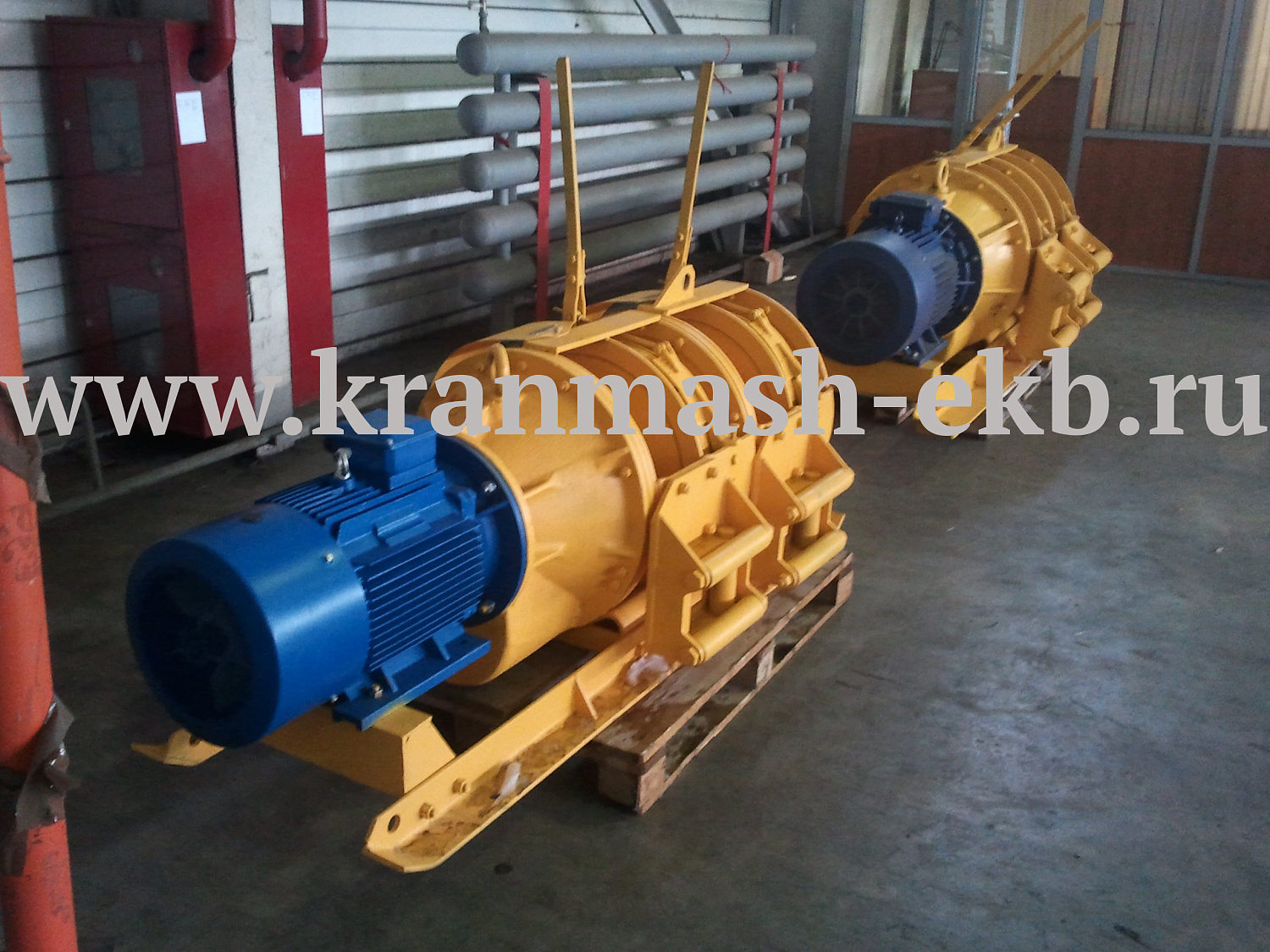 Лебедки скреперные