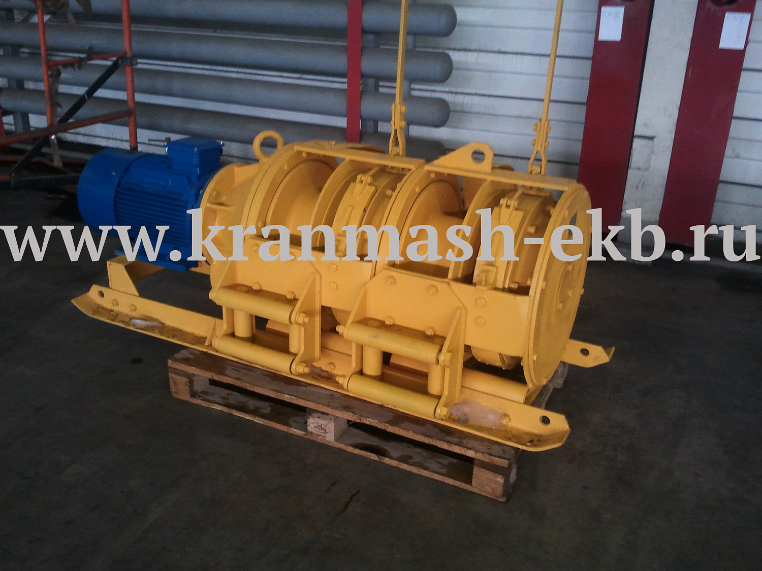 Лебедки скреперные