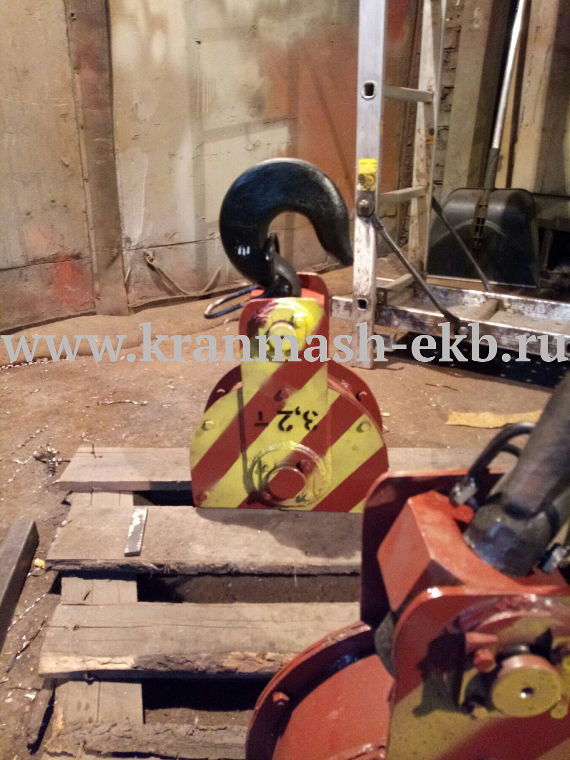 Блок монтажный, полиспаст, крюковая подвеска